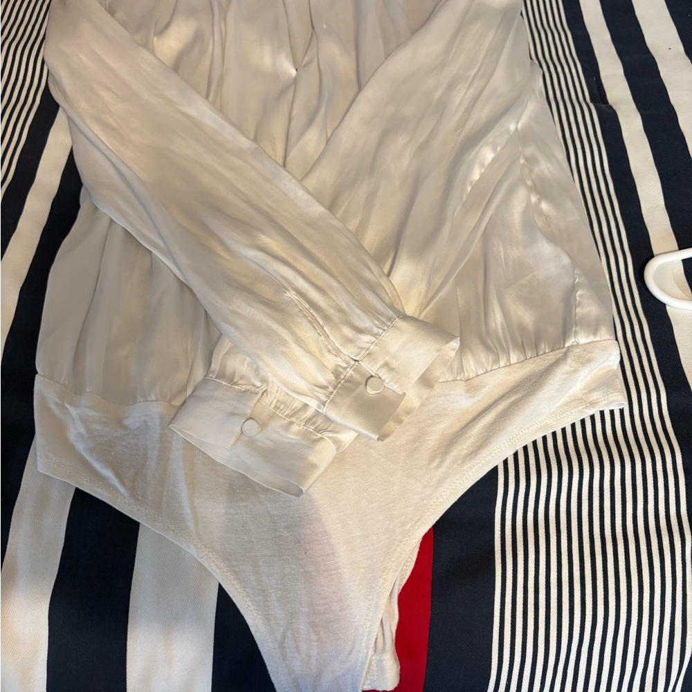 Silky Cream Bodysuit
